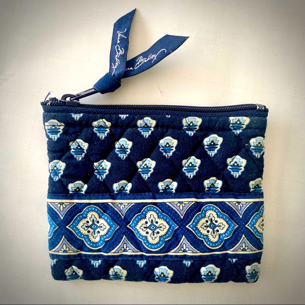 Vera Bradley Nantucket Navy Coin Pouch
